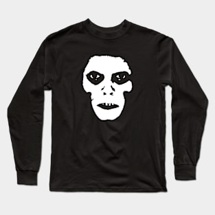 Captain Howdy I (High Definition, Monochrome). Long Sleeve T-Shirt